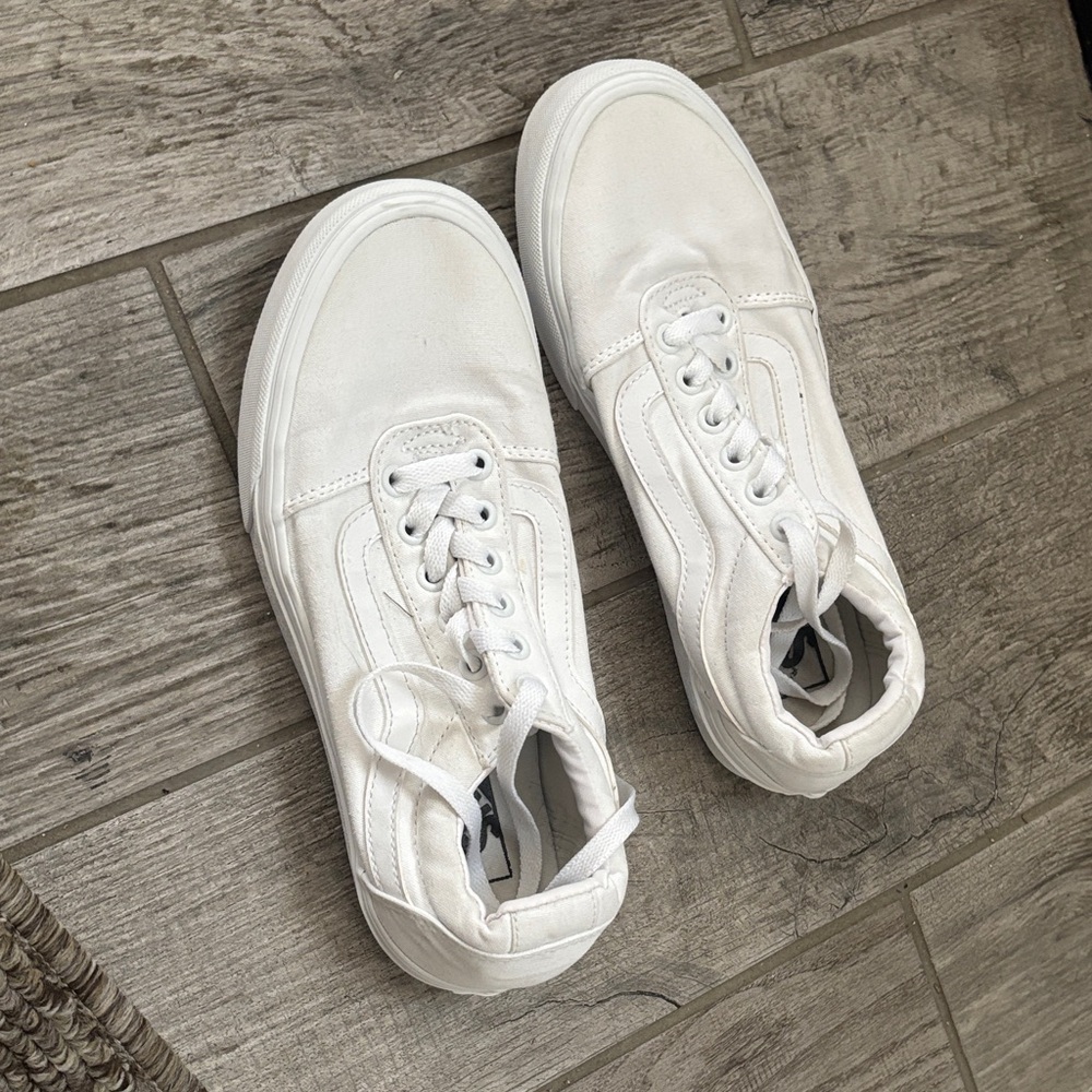 Vans White Sneakers